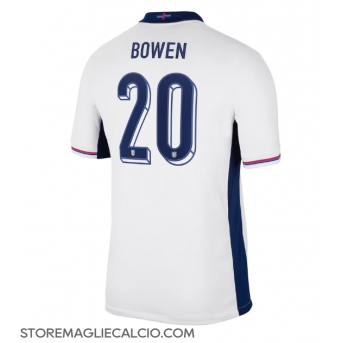 Inghilterra Jarrod Bowen #20 Maglia Gara Casa Repliche Europei 2024